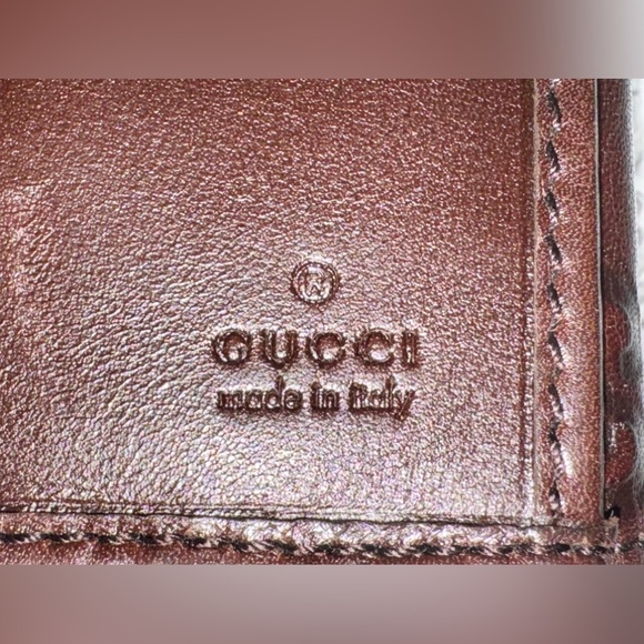GUCCI Authentic  Guccisima Continental leather wallet - Picture 6 of 15